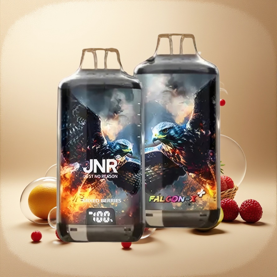 JNR Falcon X⁺ 28000 Engångs Vape Blandade Bär Svensk Grossist 950mAh 2ml 2% Nikotin