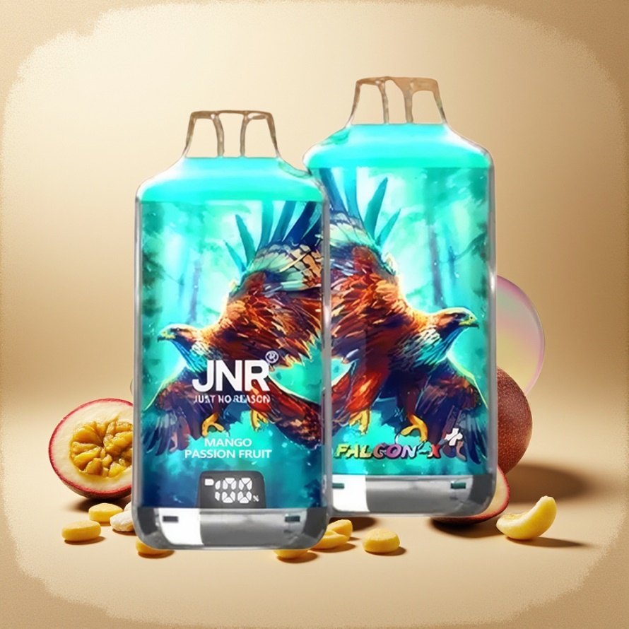 JNR Falcon X⁺ 28000 Svensk GrossistEngångs Vape Mango Passionsfrukt 950mAh 2ml 2% Nikotin
