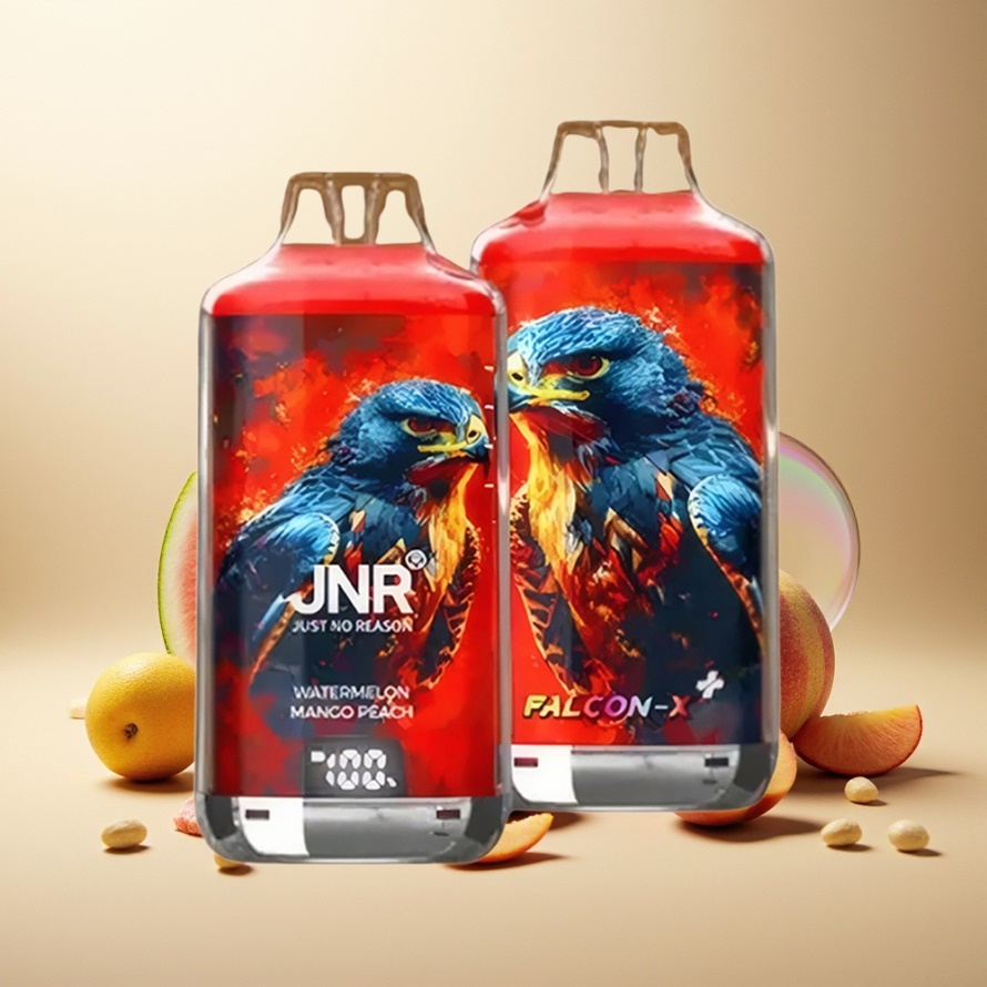 JNR Falcon X⁺ 28000 Svensk GrossistEngångs Vape Vattenmelon Mango Persika 950mAh 2ml