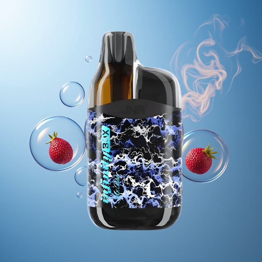 JNR Infinity Box 10700 Puffs 2200mAh Svensk Grossist Engångs Vape Herr Blå