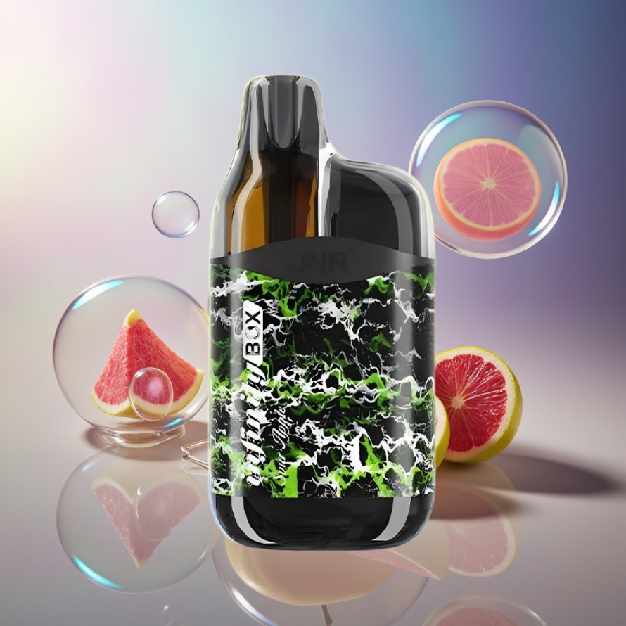 JNR Infinity Box 10700 Puffs Engångs Vape Suräpple 2200mAh Svensk Grossist