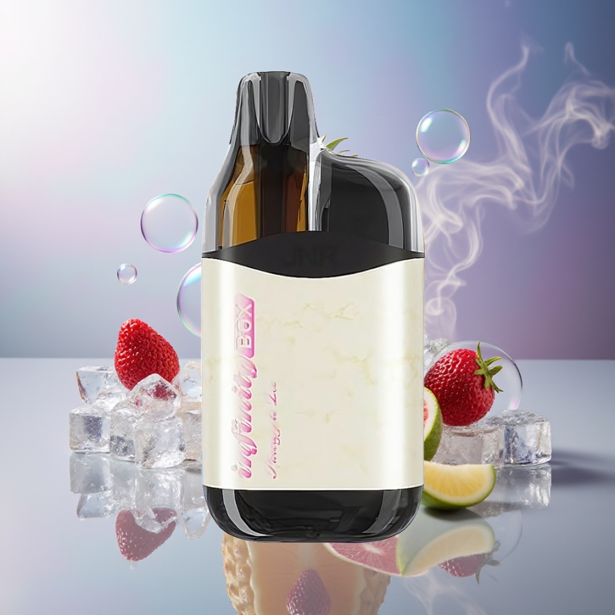 JNR Infinity Box 10700 Puffs Svensk Grossist 2200mAh Ananas Is Engångs Vape