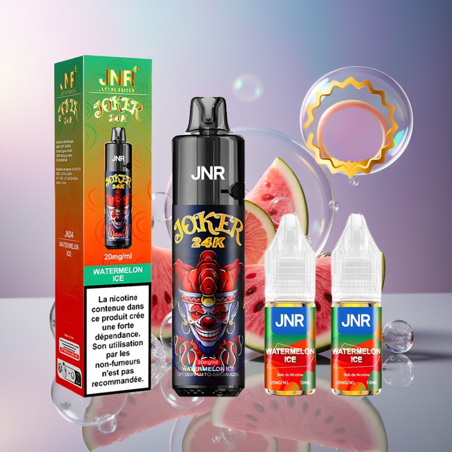 JNR Joker 24000 Puffs Engångs Vattenmelon Is 2+10ml 800mAh TPD svensk grossist