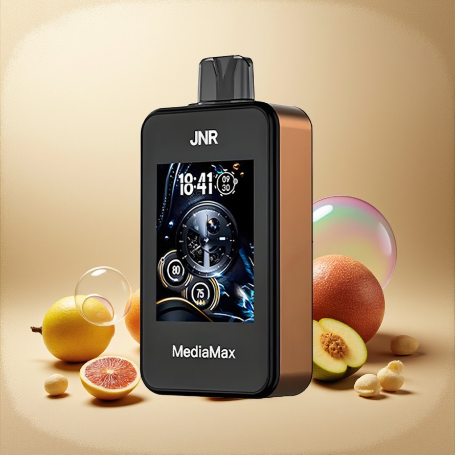 JNR MediaMax 40000 Puffs Svensk GrossistEngångs Vape Fcuking Fab 21mL 5% Nikotin Dual Mesh Coil Typ-C Laddning
