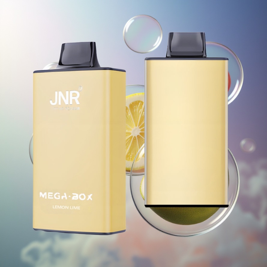 JNR Mega Box 25000 Puffs Engångs Vape Citron & Lime, 30ml E-vätska, 850mAh Batteri, svensk grossist