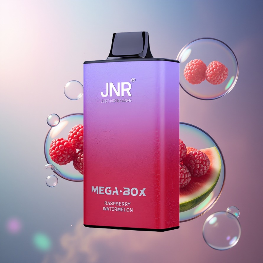 JNR Mega Box 25000 Puffs Engångs Vape Hallon Vattenmelon 30ml svensk grossist