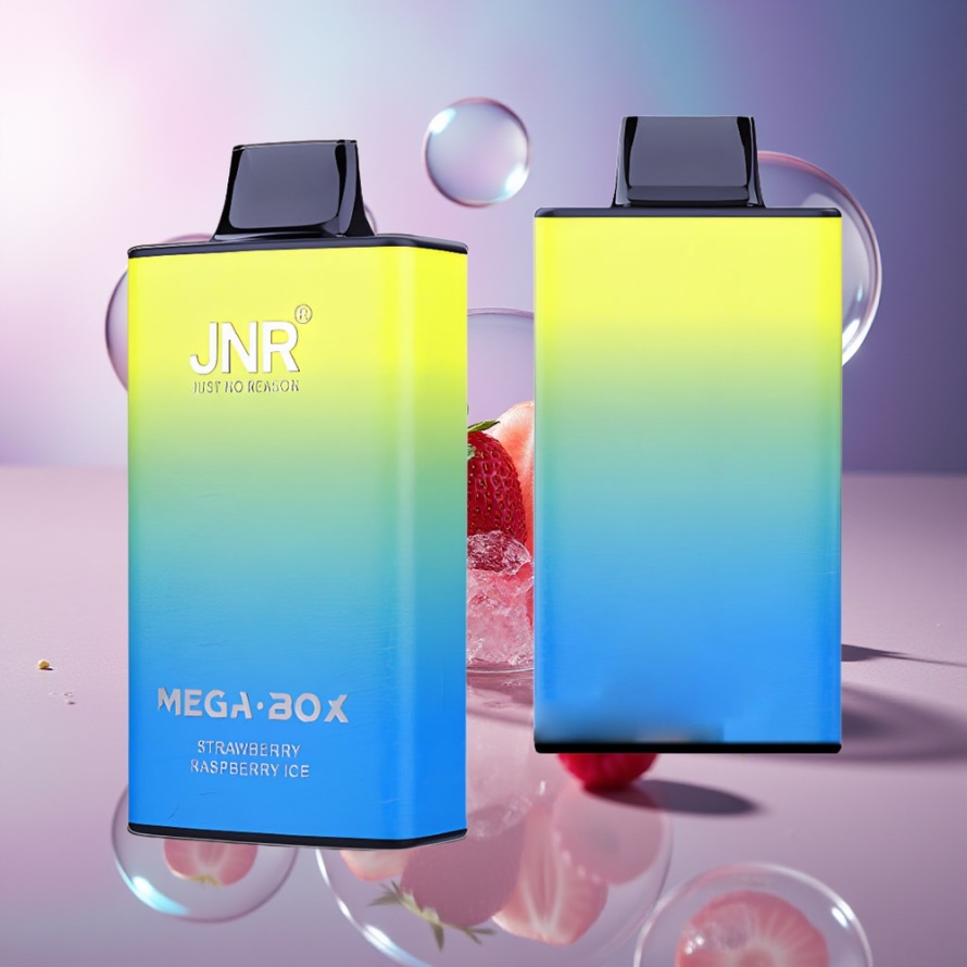 JNR Mega Box 25000 Puffs Engångs Vape Jordgubb Hallon Is Svensk Grossist 850mAh Dual Mesh