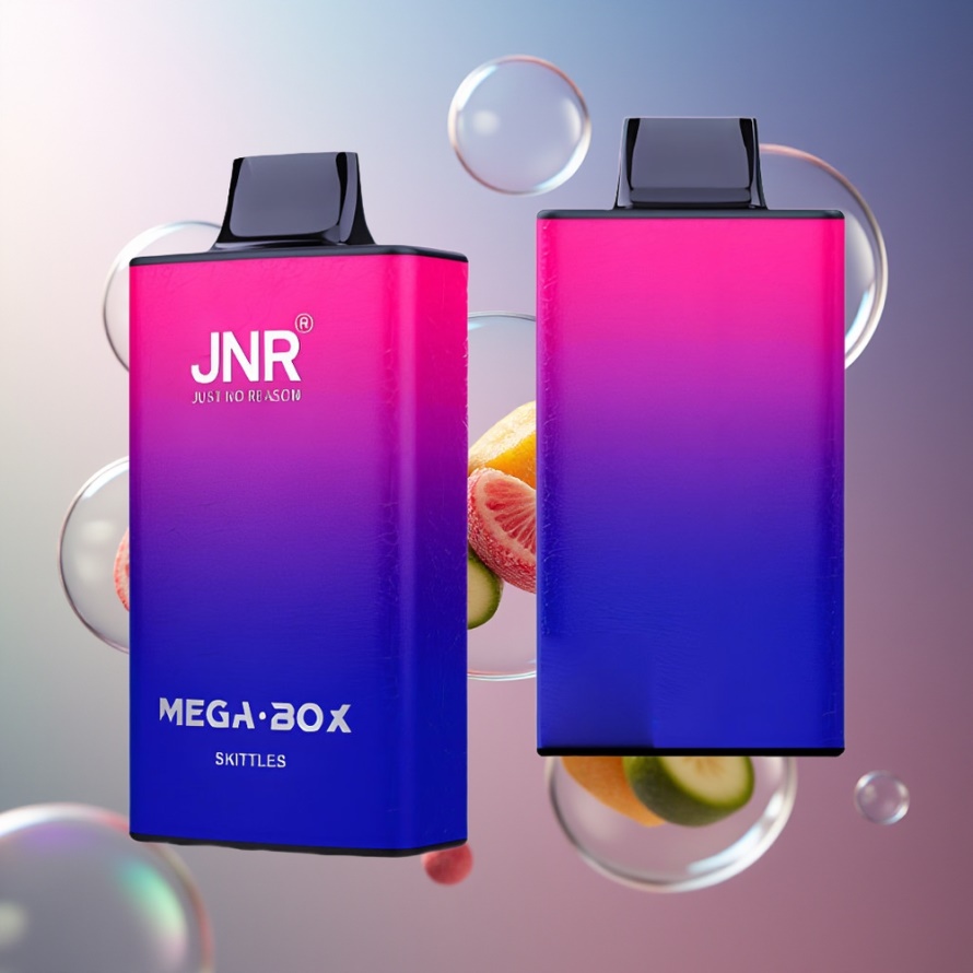 JNR Mega Box 25000 Puffs Engångs Vape Regnbåge (850mAh, Type-C, svensk grossist)