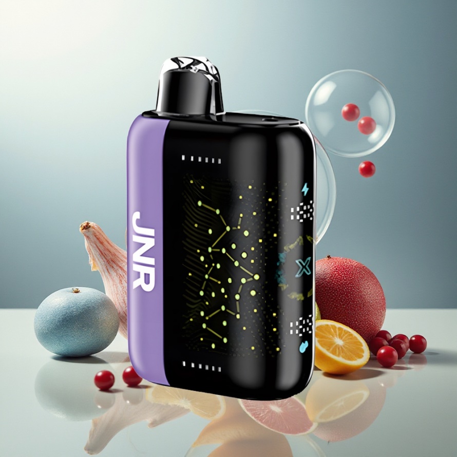JNR Plus X 26000 Puffs Svensk GrossistEngångs Vape Blå Brzz Körsbär med 850mAh & 28ml