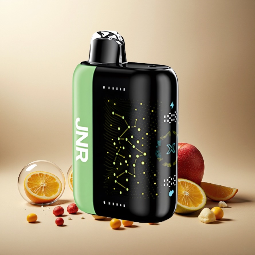 JNR Plus X 26000 Puffs Svensk GrossistEngångs Vape Fryst Äpple med 850 mAh & 28ml