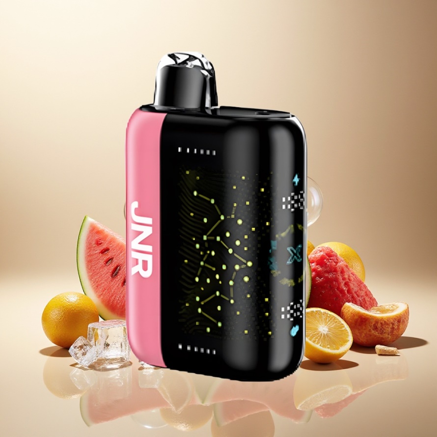 JNR Plus X 26000 Puffs Svensk GrossistEngångs Vape Vattenmelon Is med 850 mAh & 28ml