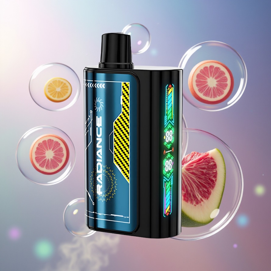 JNR Radiance 31000 Puffs Svensk Grossist Engångs Vape HAWAII 28ml Dual Mesh 950mAh