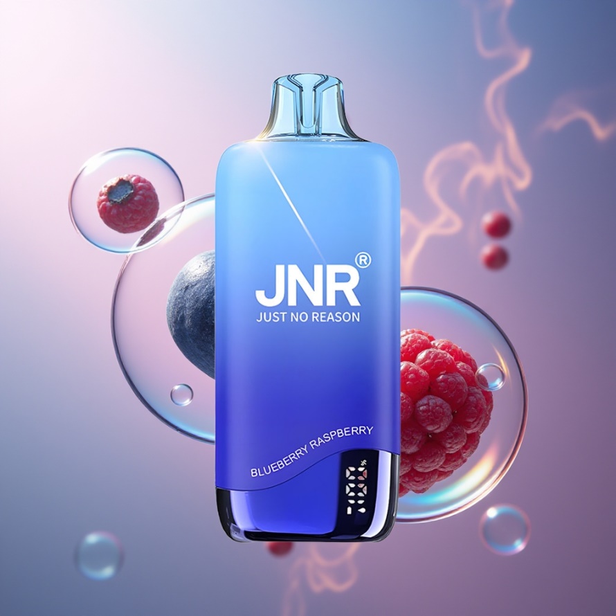 JNR Rainbow 10500 Puffs Engångs Vape Blåbär Hallon 600mAh 18ml svensk grossist