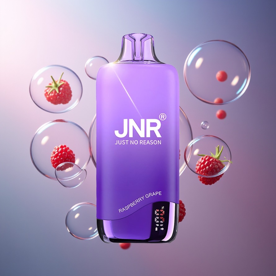 JNR Rainbow 10500 Puffs Engångs Vape Hallon Druva 600mAh 18ml svensk grossist