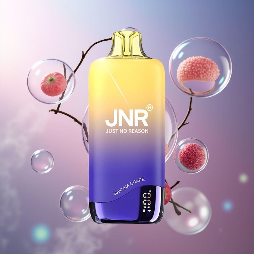 JNR Rainbow 10500 Puffs Engångs Vape Sakura Vin (Svensk Grossist) – 18ml Tank, 600mAh, Mesh 0.8ohm