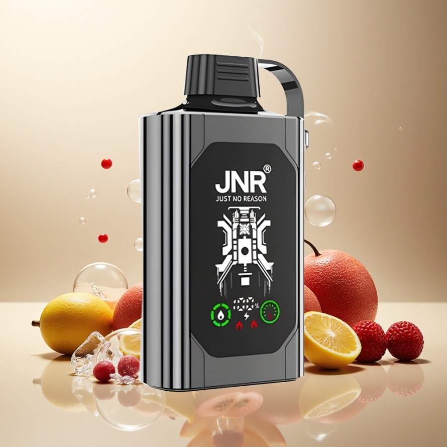 JNR Shisha Hookah Box 20500 Puffs Svensk Grossist HD Display 1000mAh Type-C Dual Mesh Coil Mixed Berry Is