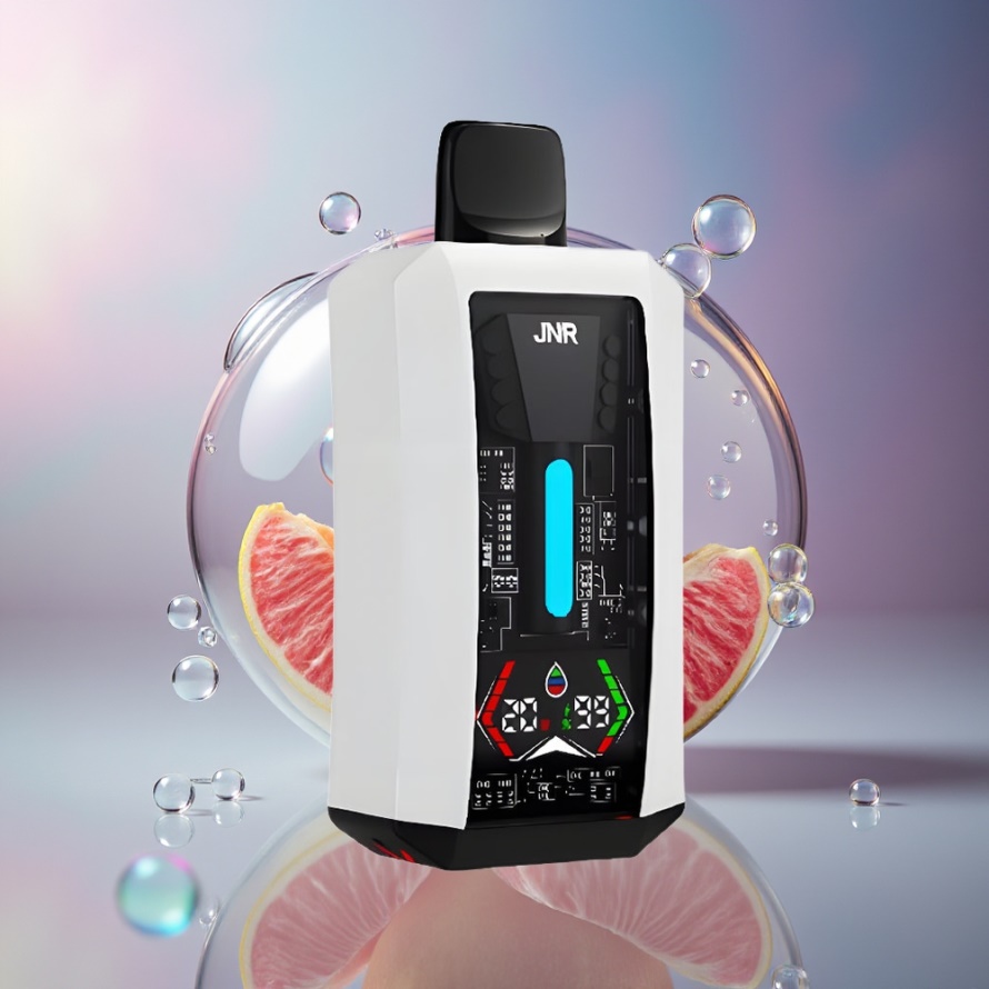 JNR Tank Pro 33000 Puffs Svensk Grossist Engångs Vape Dubbel Äpple med 28ml e-Liquid och Digital Display