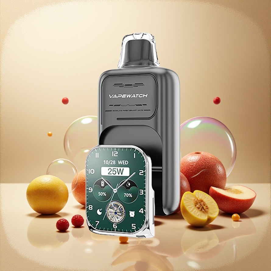 JNR VapeWatch 30000 Puffs Svensk GrossistEngångs Vape Trippelbär med 1000mAh & 19mL