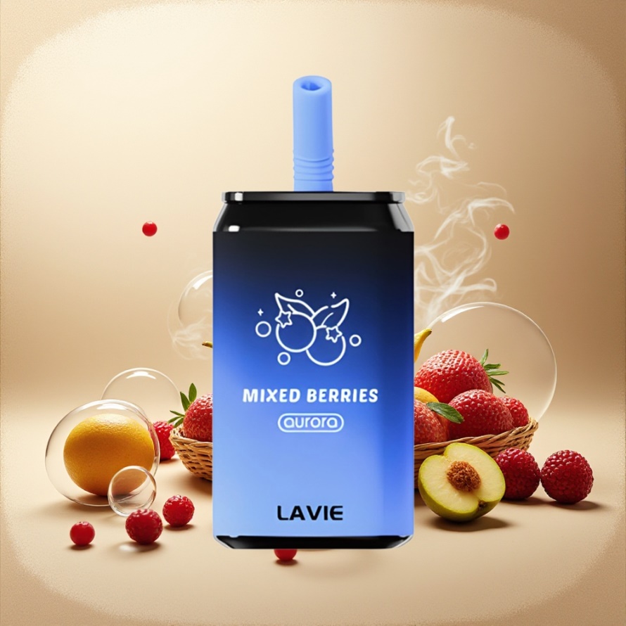 LAVIE Aurora 11000 PuffsEngångs Vape Blandade Bär Svensk Grossist 22ML Type C