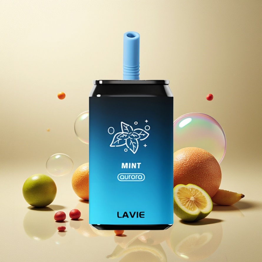 LAVIE Aurora 11000 Puffs Svensk GrossistEngångs Vape Mynta med 22ML E-vätska & 650mAh Batteri
