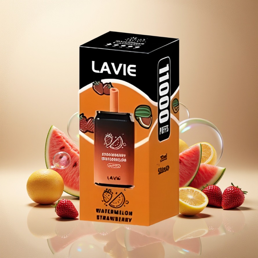 LAVIE Aurora 11000 Puffs Svensk Grossist Engångs Vape Jordgubb Vattenmelon 22ML 650mAh