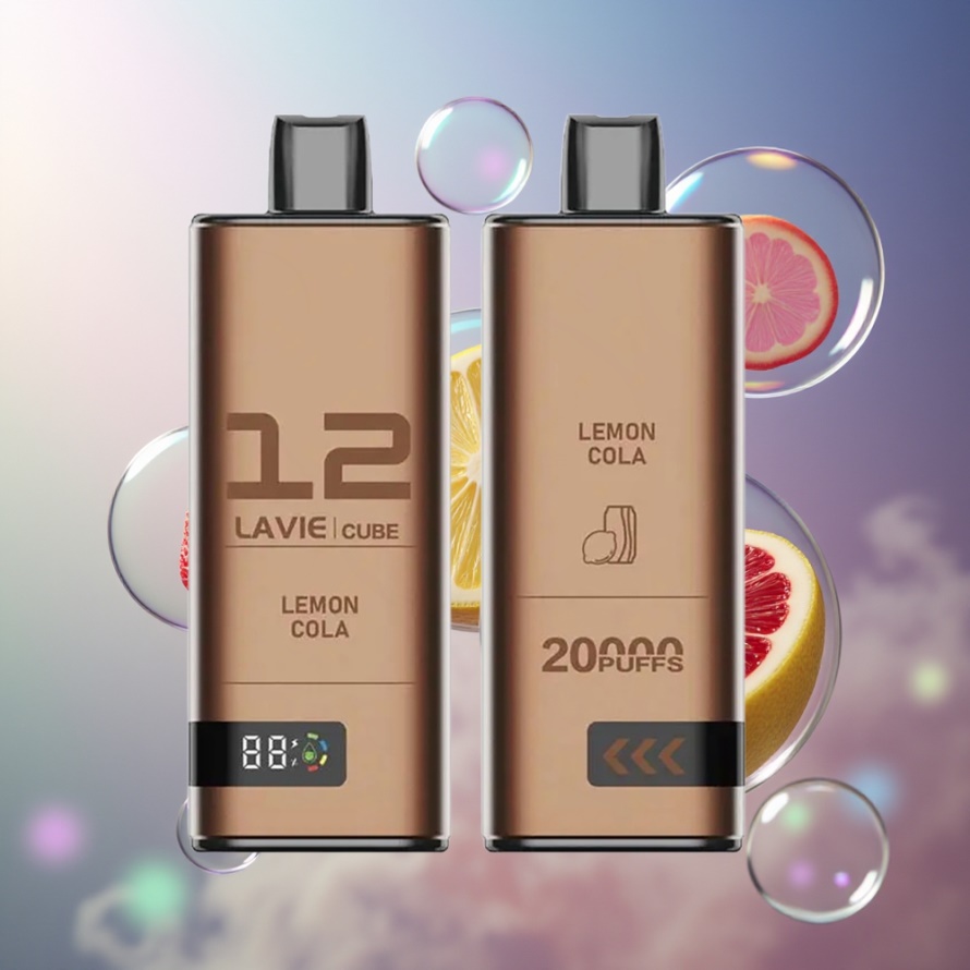 Lavie Cube 20000 Puffs Engångs Vape Citron Cola 28ML Type C svensk grossist