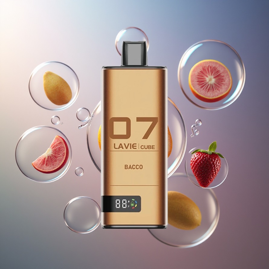 Lavie Cube 20000 Puffs Engångsvape Bacco Svensk Grossist 28ML 600mAh Type C