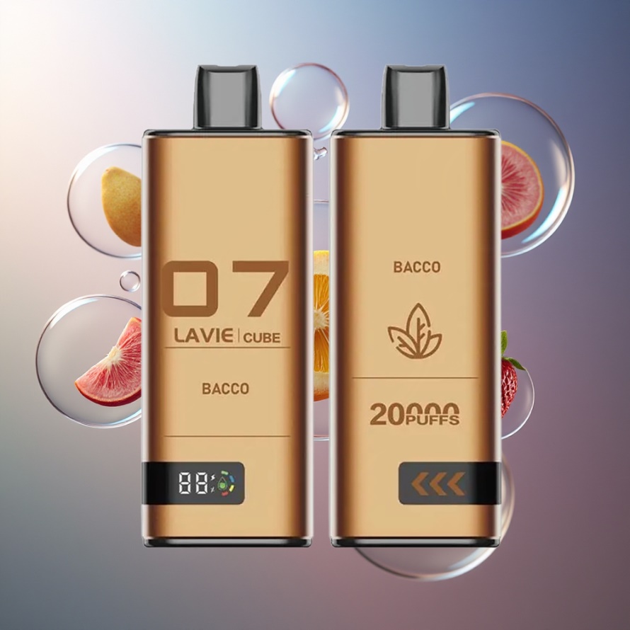 Lavie Cube 20000 Puffs Engångsvape Bacco Svensk Grossist 28ML 600mAh Type C