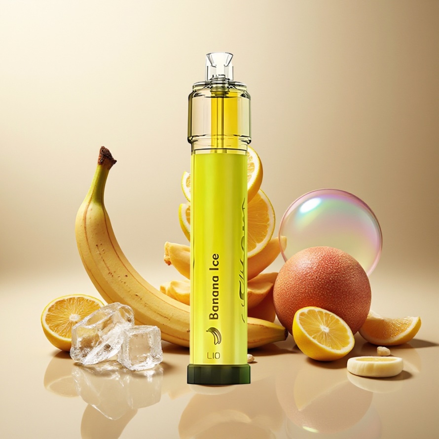 LIO Bee Lit 2500 PuffsEngångs Vape Bananis (1300mAh, 6.0ml) svensk grossist