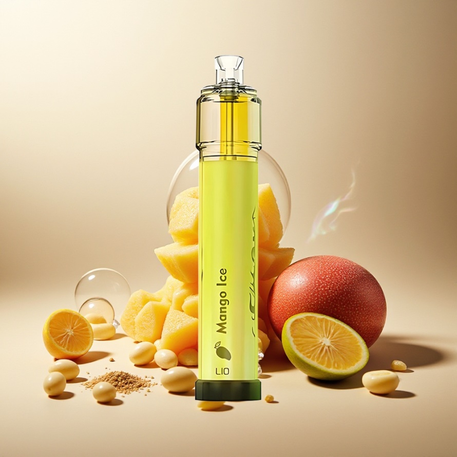 LIO Bee Lit 2500 PuffsEngångs Vape Mango Is (svensk grossist) – 6.0ml / 1300mAh / 1.0 Ohm