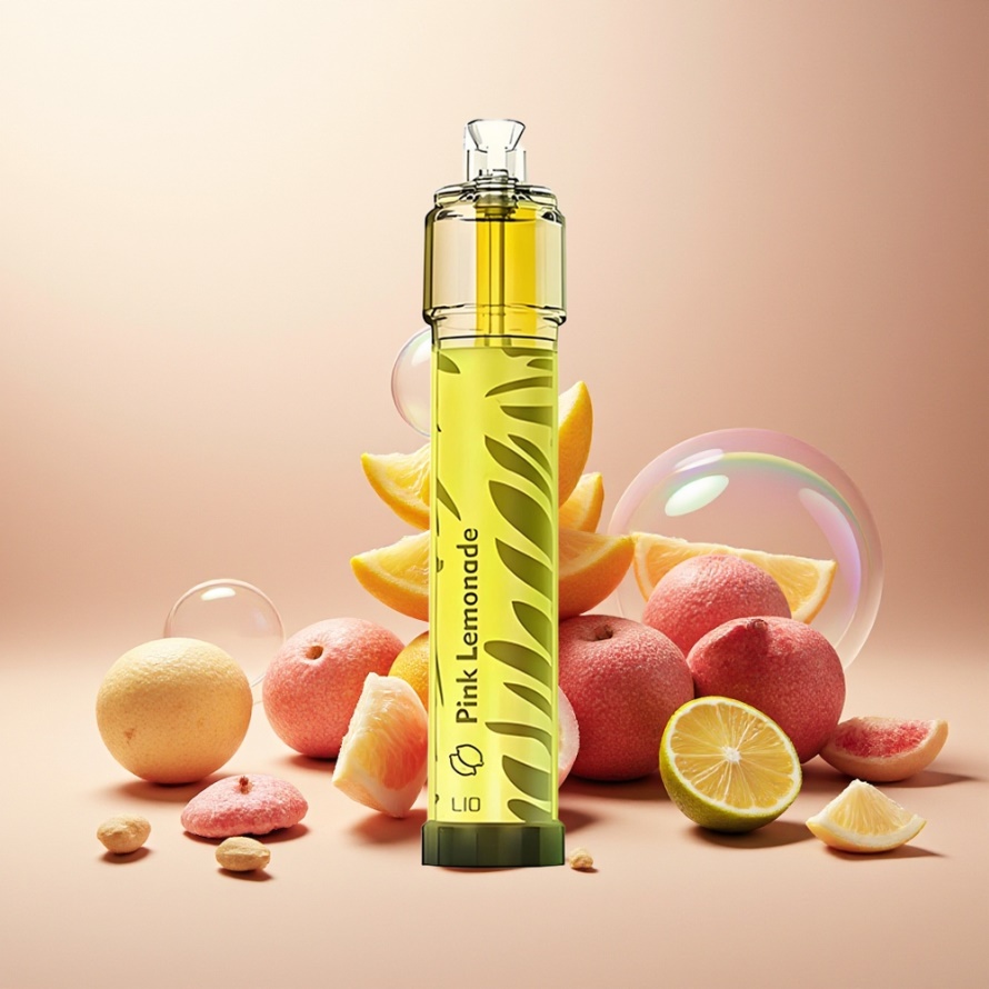 LIO Bee Lit 2500 PuffsEngångs Vape Rosa Citron (1300mAh, 6.0ml) svensk grossist