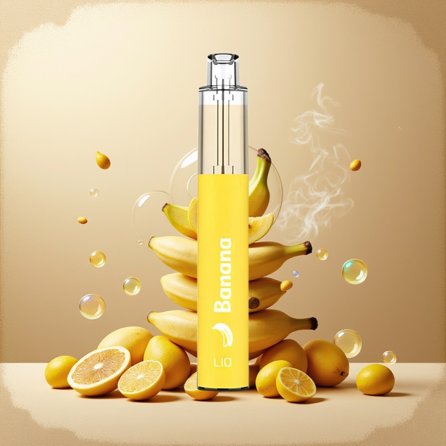 LIO BEE16 Engångs Vape Banan 650mAh svensk grossist