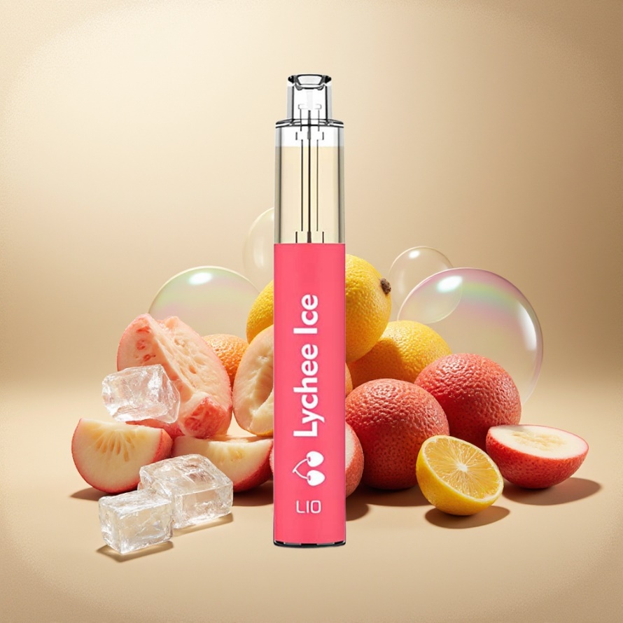 LIO BEE16 Engångs Vape Litchi Is 650mAh svensk grossist