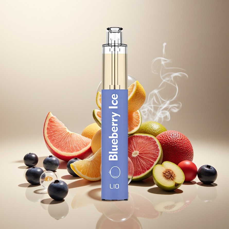 LIO BEE16 Svensk Grossist Engångs Vape Blåbär Is 650mAh 3.5ml