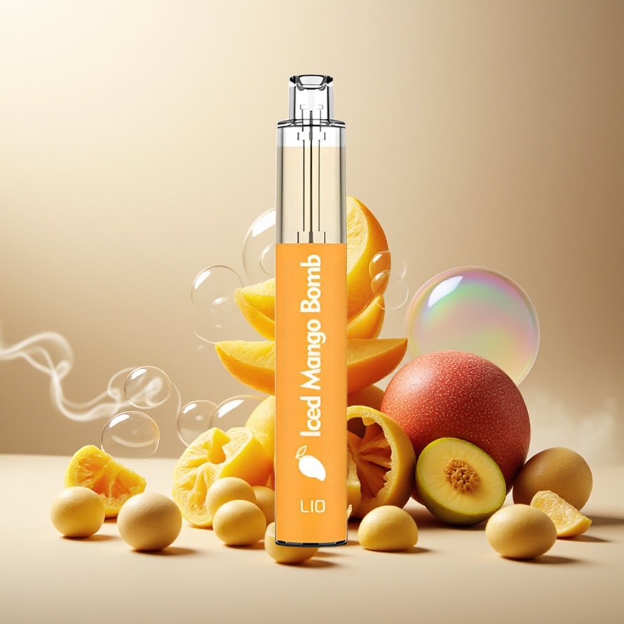 LIO BEE Engångs Vape Isad Mango Bomb 3.5ml 650mAh svensk grossist
