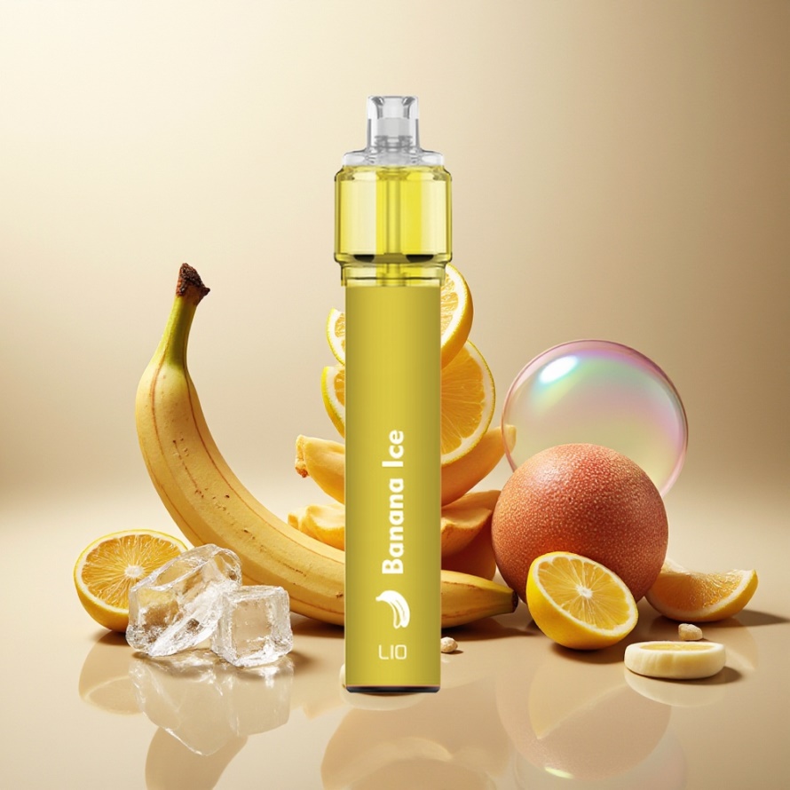 LIO Bee18 Max 2500 PuffsEngångs Vape Bananis (1300mAh) svensk grossist