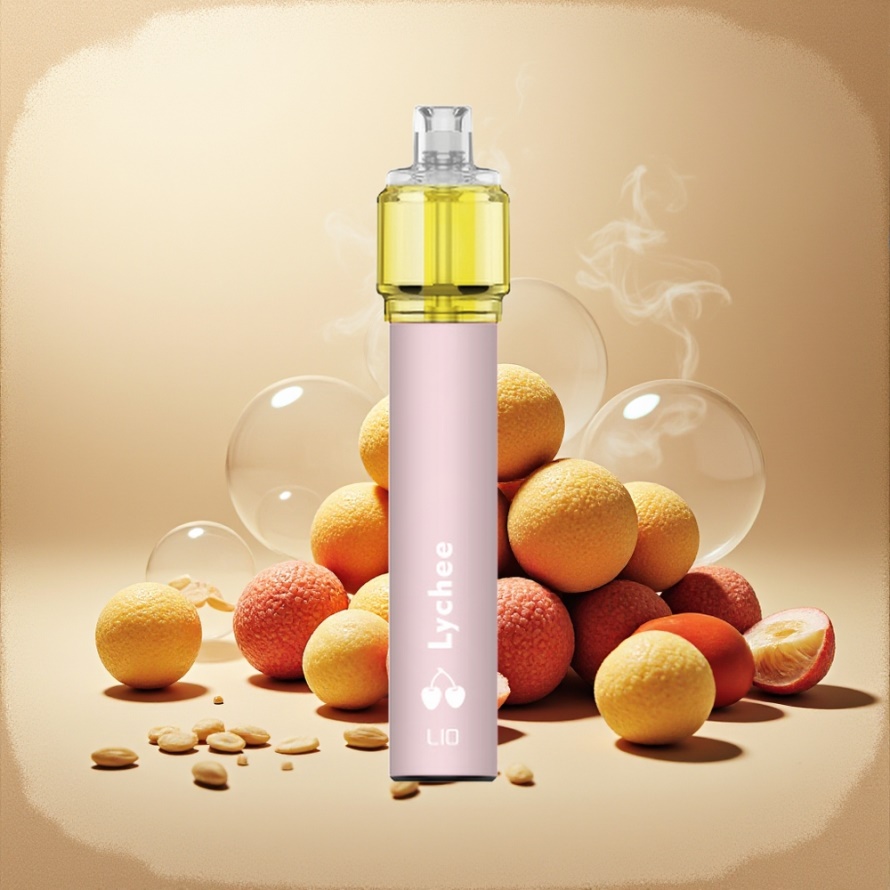 LIO Bee18 Max 2500 PuffsEngångs Vape Litchi 6.5ml 1300mAh svensk grossist