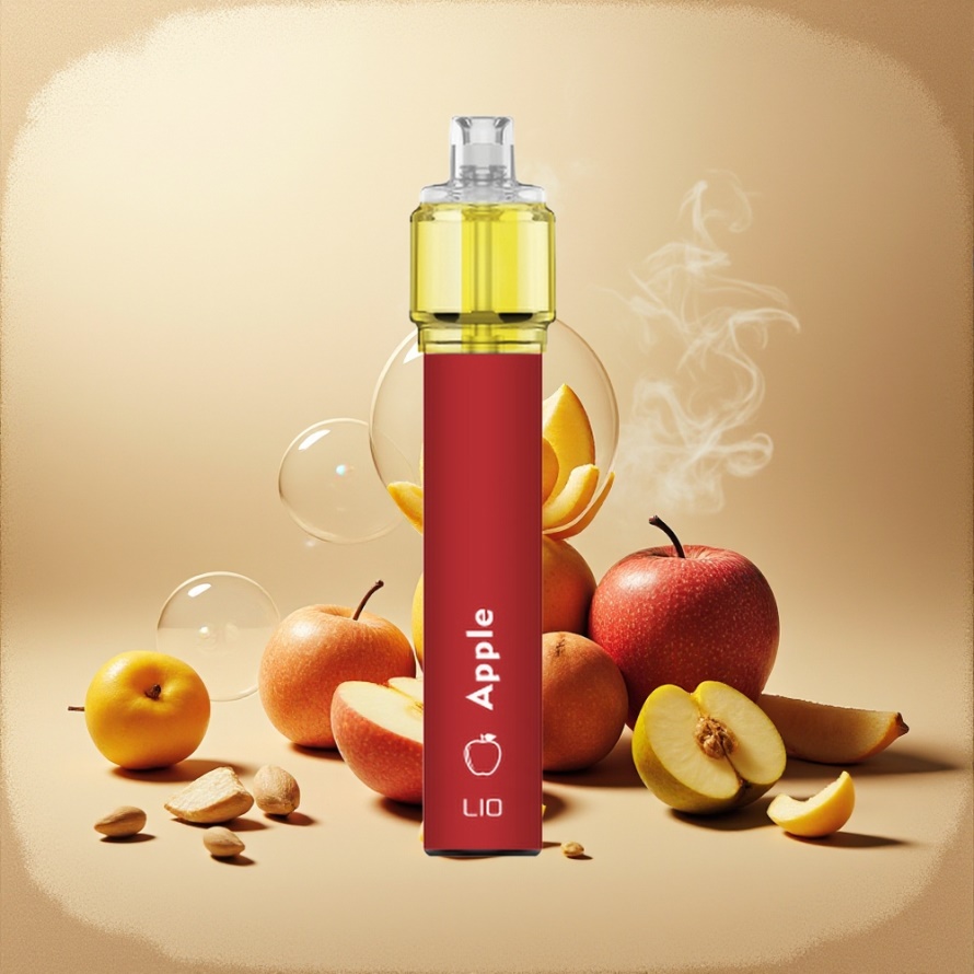 LIO Bee18 Max 2500 PuffsEngångs Vape Äpple 1300mAh Svensk Grossist