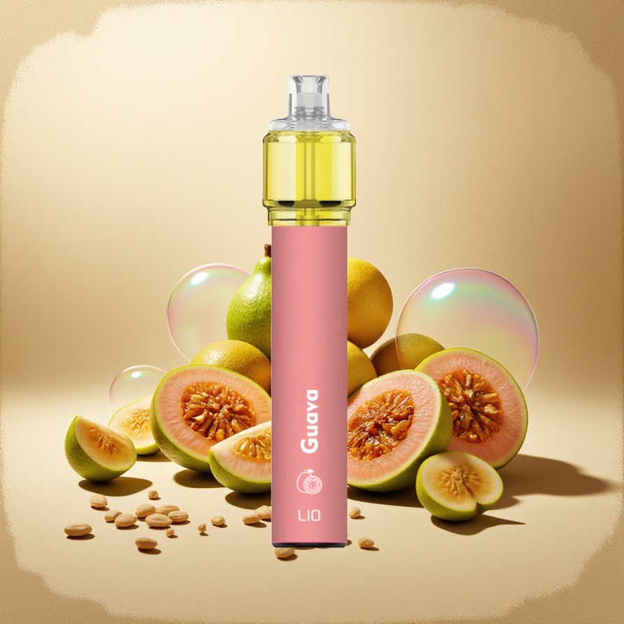 LIO Bee18 Max 2500 Puffs Engångs Vape Guava 6.5ml 5% Nikotin Svensk Grossist