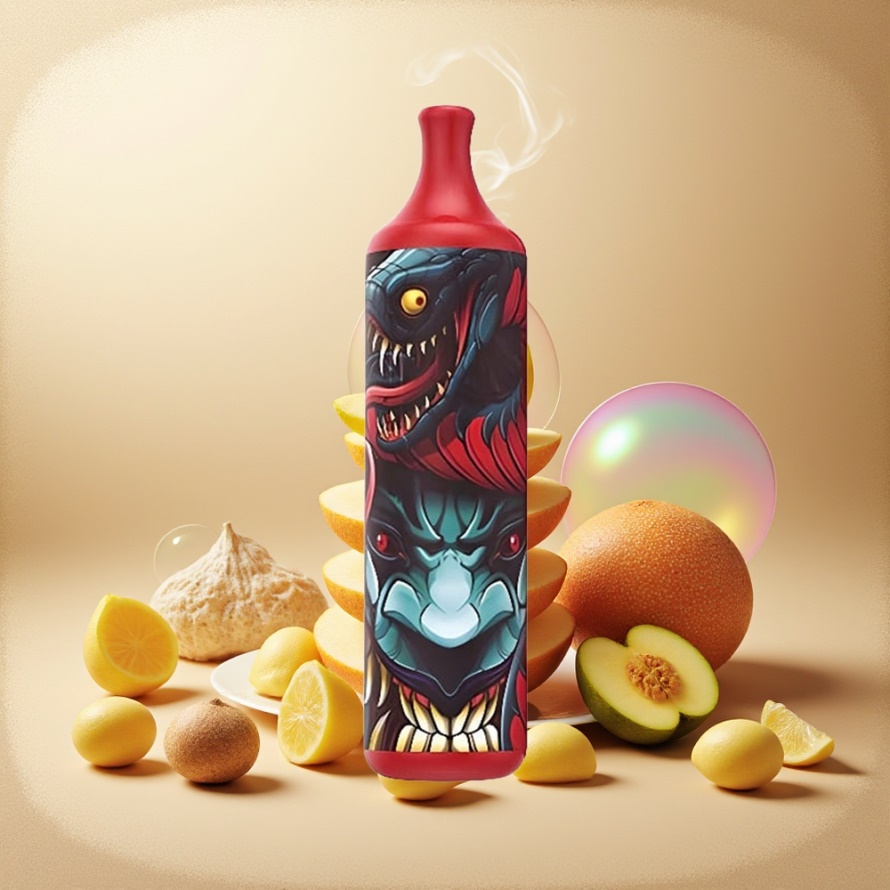 LIO Boom 3500 PuffsEngångs Vape Söt Taro 1400mAh svensk grossist