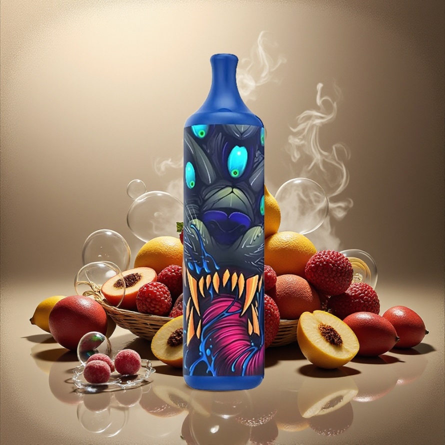 LIO Boom 3500 PuffsEngångs Vape Svart Björnbär 1400mAh Svensk Grossist