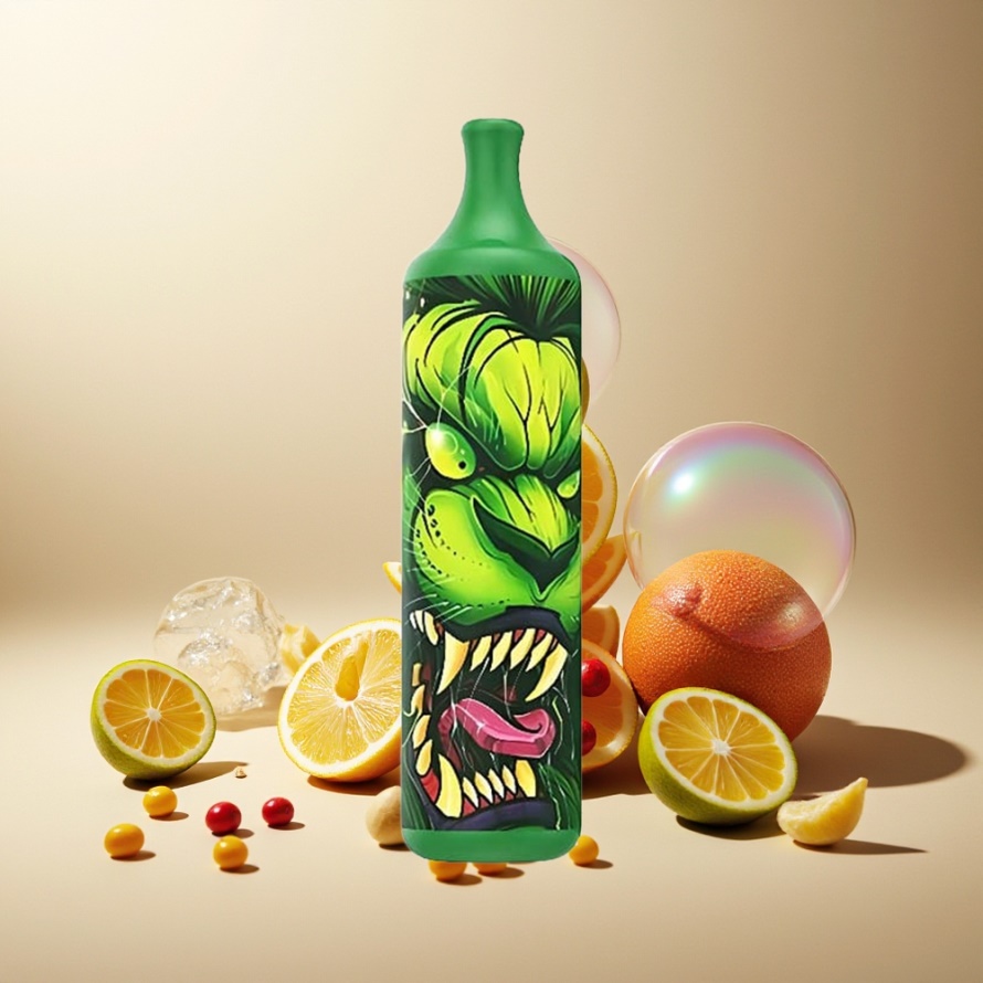 LIO Boom 3500 Puffs Engångs Vape Citronkola Is svensk grossist 1400mAh 10ml