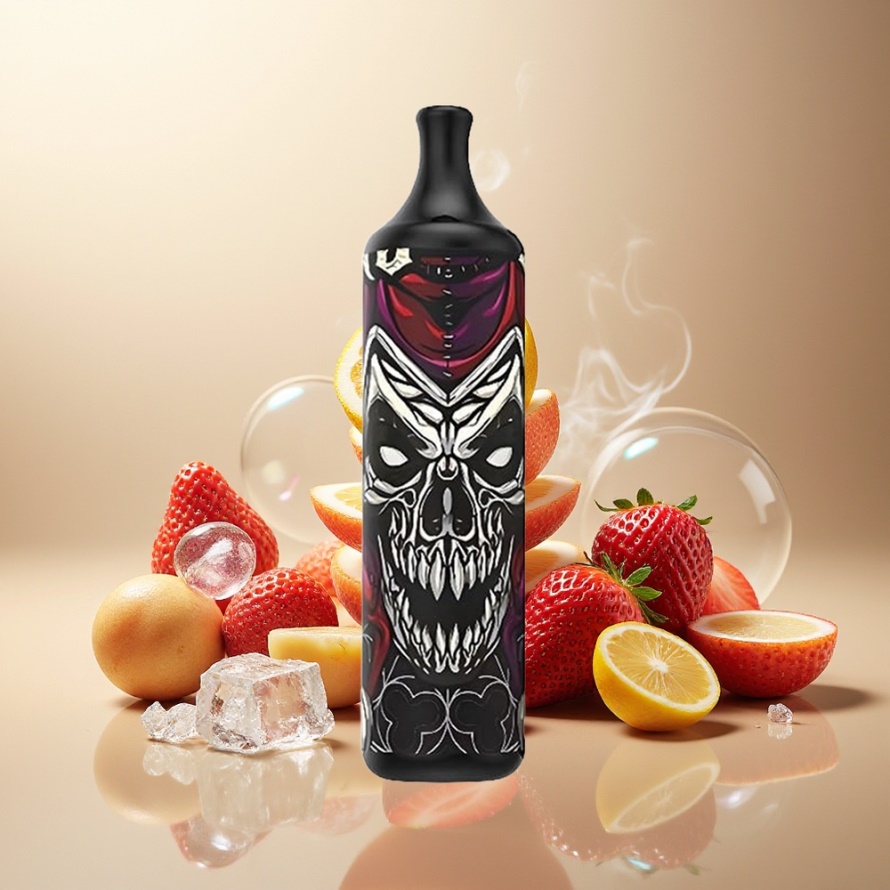 LIO Boom 3500 Puffs Engångs Vape Jordgubb Is 1400mAh 10ml Svensk Grossist