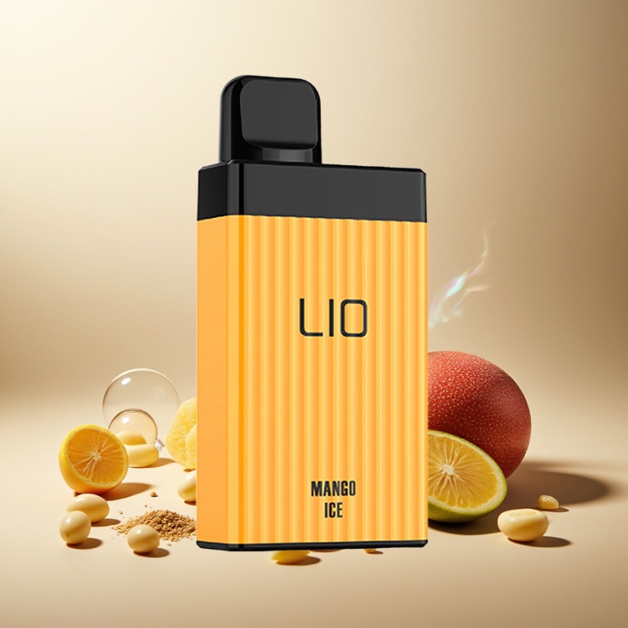 LIO BOXX 4000 PuffsEngångs Vape Mango Is (10ml, 650mAh, Type-C) svensk grossist