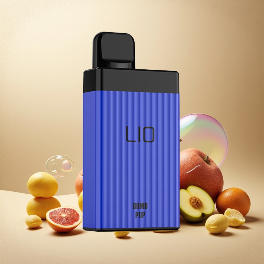 LIO BOXX 4000 Puffs Engångsvape Bomb Pop Svensk Grossist - 10ml, 650mAh, Typ-C