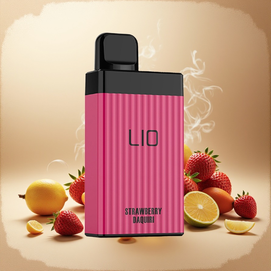 LIO BOXX 4000 Puffs Engångsvape Jordgubb Daiquiri Svensk Grossist – 10ml, 650mAh, Typ-C