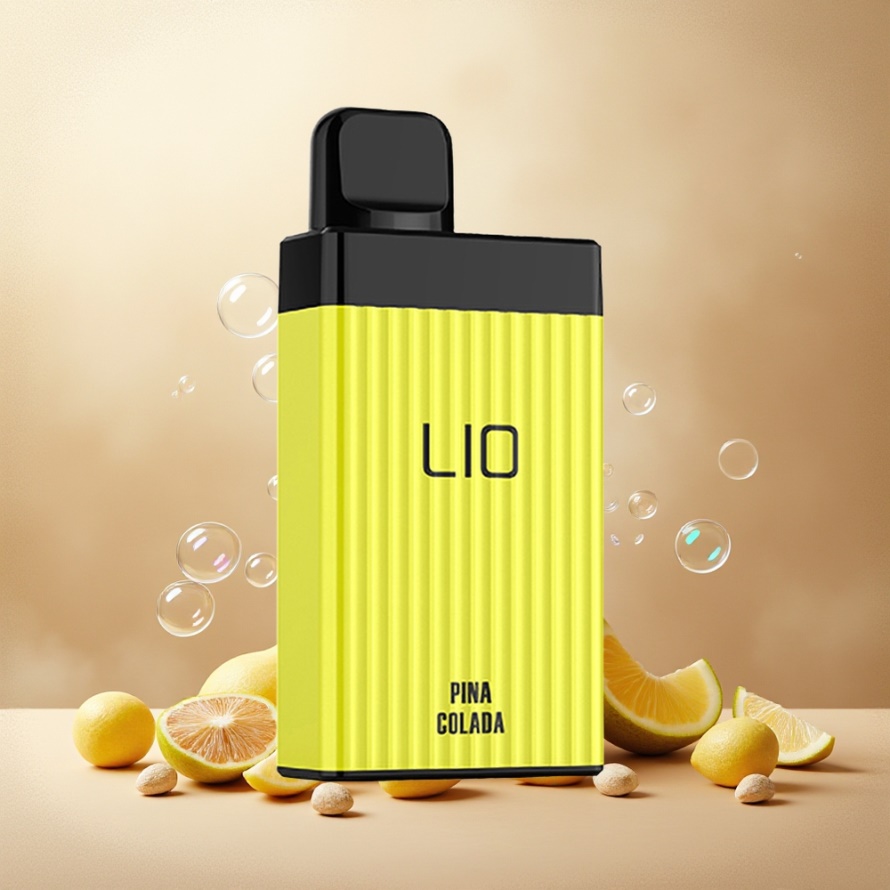 LIO BOXX 4000 Puffs Engångsvape Pina Colada Svensk Grossist 10ml 650mAh Typ-C