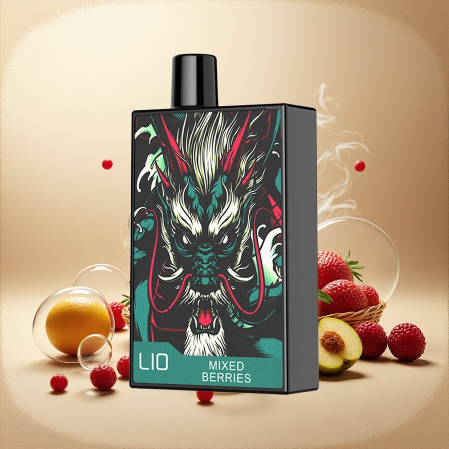 LIO CAPO 4500 PuffsEngångs Vape Blandade Bär Svensk Grossist 12ml 600mAh Type-C