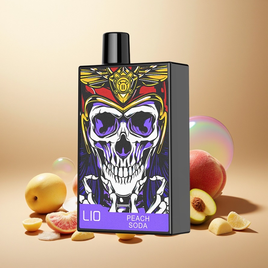 LIO CAPO 4500 PuffsEngångs Vape Persikosoda (12ml, 600mAh, Type-C) svensk grossist