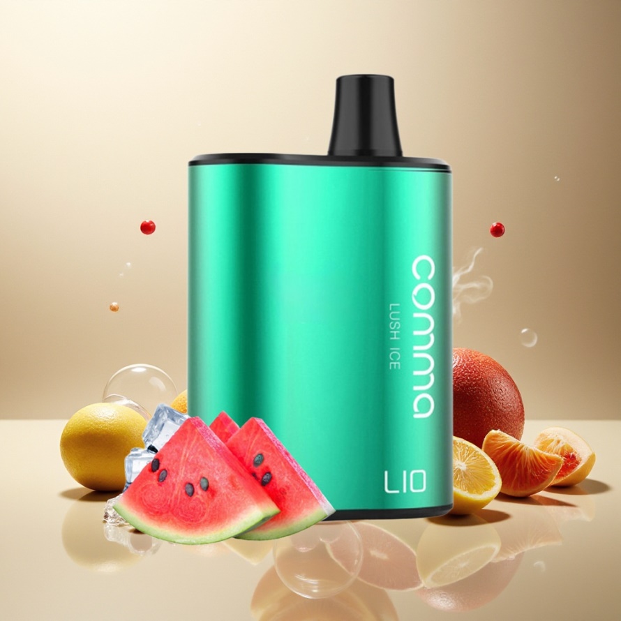 LIO COMMA 5000 PuffsEngångs Vape Svensk Grossist 15ml 900mAh Ytlig Is